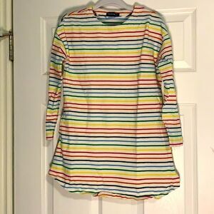 MouJonJon Rainbow Striped Shirt - Size 7/8